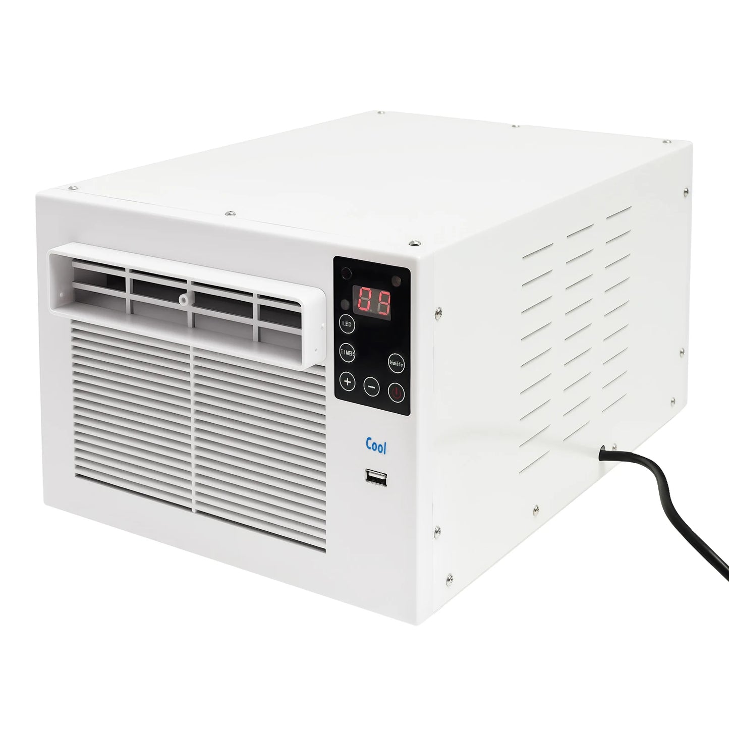 Portable Air Conditioner 280W Semiconductor Refrigerator Timing Function Remote Control for Indoor Cooling